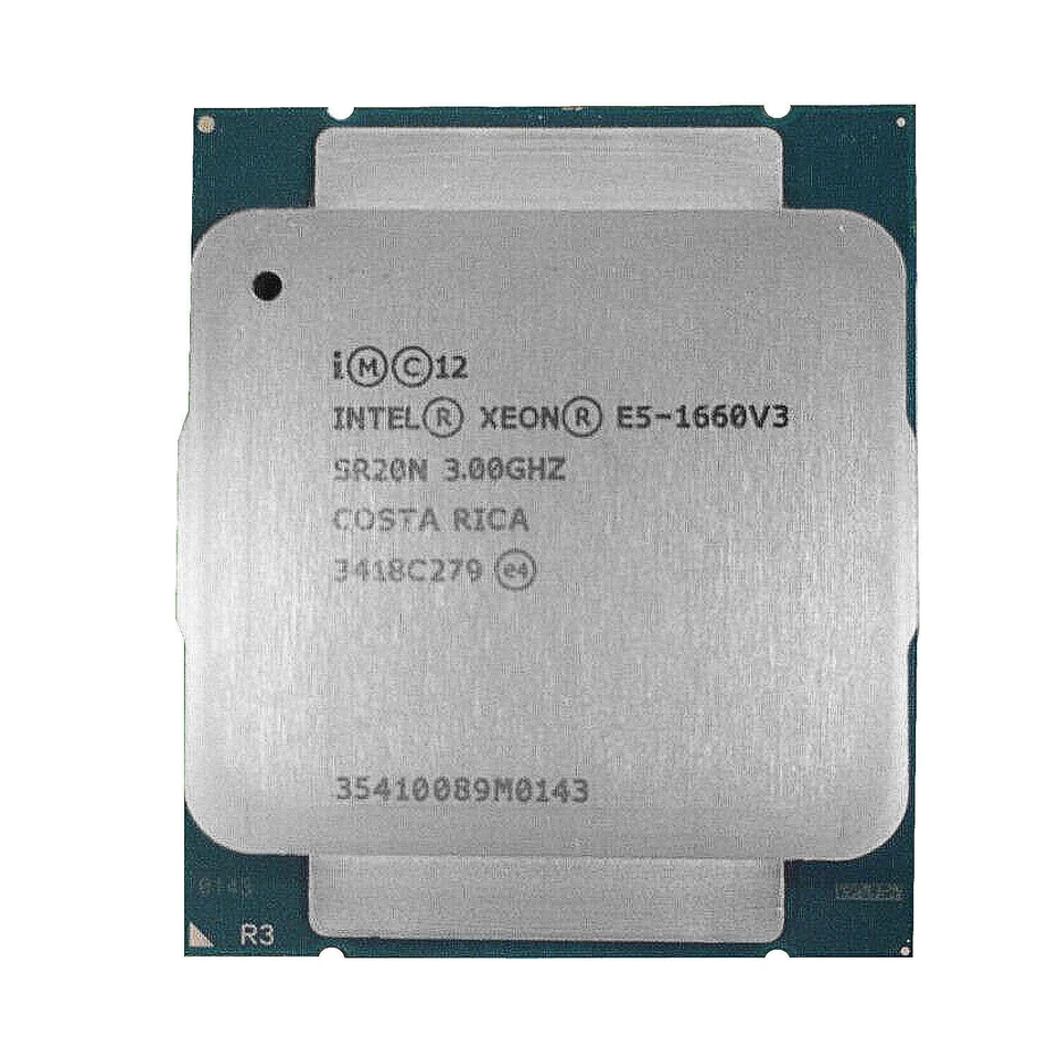 Intel Xeon E5-1620 V3 E5-1630 V3 E5-1650 V3 E5-1660 V3 LGA2011-3 CPU Processor - Image 4 of 4
