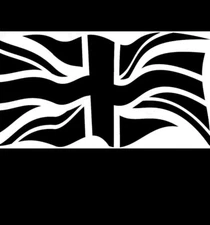 Large 24” union jack flag vinyl car bonnet side sticker van decal wall art