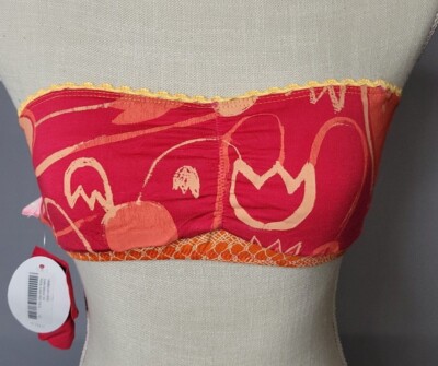 Juana de Arco Bandas Top Modal-Juana Print Mix-02/M 105 ONE OF A KIND FreeShippi
