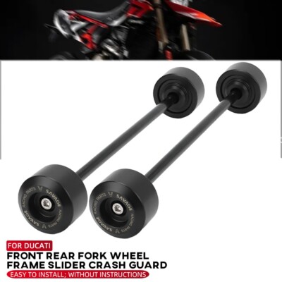 Front Rear Wheel Fork Slider Protector For DUCATI Hypermotard 698 Mono/RVE 2024
