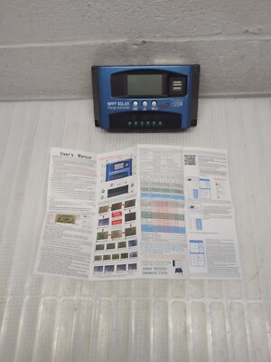 Solar CHARGE CONTROLLER MPPT  40A 12V/24V Panel Regulator Charger USB LCD