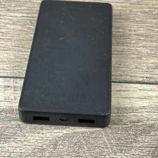 Best Buy Essentials BE-MMB10K22K Black 10000mAh Dual PorPower Bank Untested