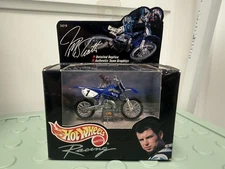1999 Hot Wheels Jeremy McGrath #1 Racing Dirtbike Toy Yamaha Motocross Rare New