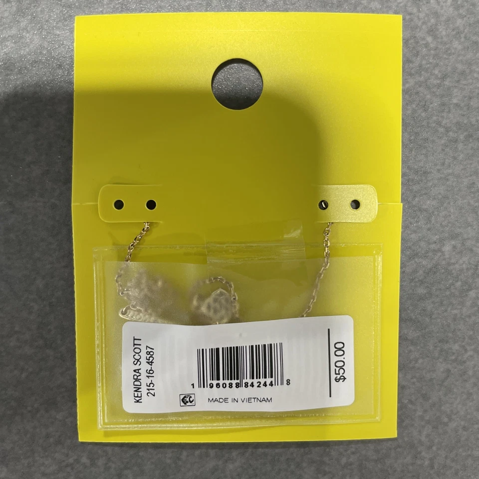 ✨НОВЫЙ✨KENDRA SCOTT ✨ «Золотой» Хэллоуин Бу! 🎃 Ожерелье - Изображение 2 из 2