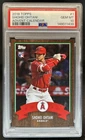 2018 Topps Advent Calendar Shohei Ohtani RC Rookie #1 Angels PSA 10 GEM MINT