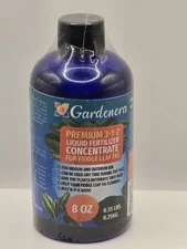 Gardenera Premium 3-1-2 Liquid Fertilizer Concentrate For Fiddle Leaf Fig 8oz.