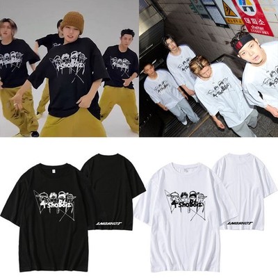 Lngshot OHYUL Kim Ryul WOOJIN LOUIS Short-sleeved T-shirt cotton support top