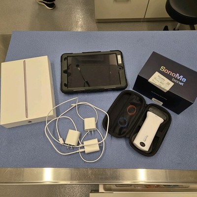 Bionet SonoMe Vet H5C Point of Care Ultrasound Probe w/ iPad