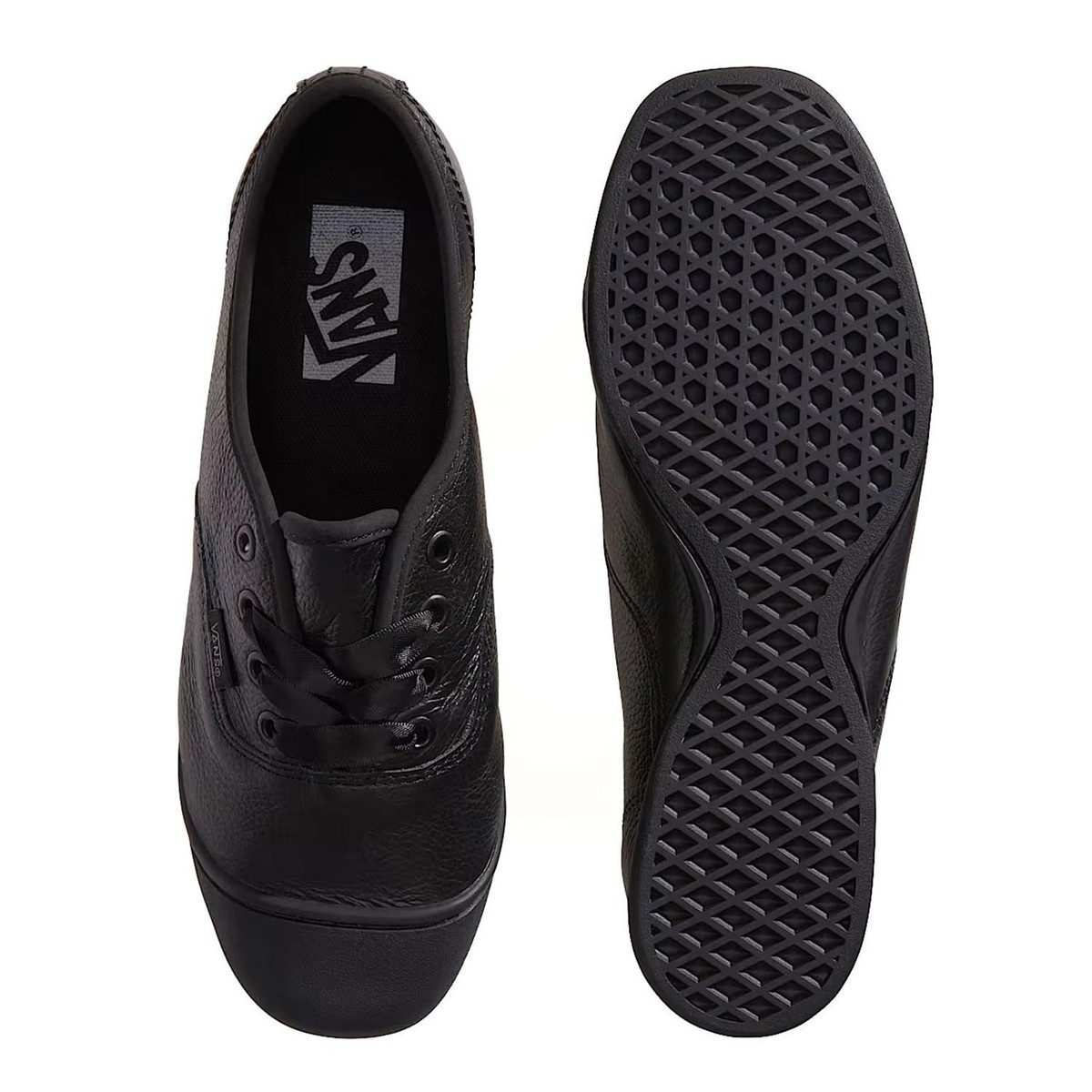VN000EDXCJI Vans PREMIUM AUTHENTIC PRIMA LEATHER BLACK (Men's) | eBay