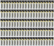 100 count Energizer Industrial AA EN91 Alkaline 1.5v Batteries LR06