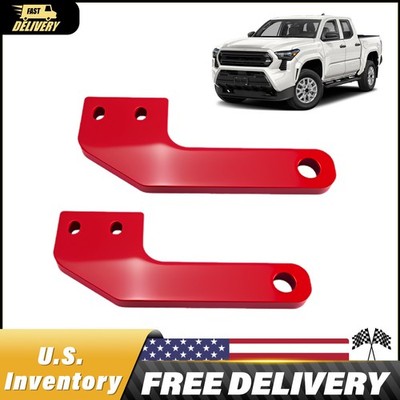 2PCS Rear Recovery Tow Hooks Rescue Kits Fit for 2024-2026 Toyota Tacoma Set