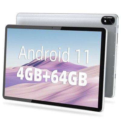 SGIN Android Tablet, 10.1'' HD IPS 4GB+64GB 5000mAh5G WiFi Dual SIM GPS Google