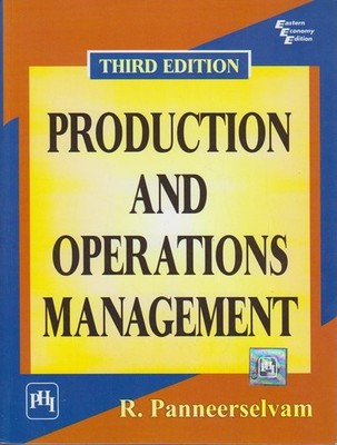 Production and Operations Management. Panneerselvam, R.: