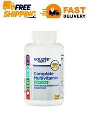 Equate Complete Multivitamin/Multimineral Supplement Tablets, Adults 50+, 220 Co