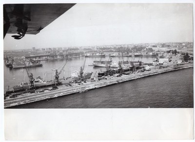 1960s View of the Constanta Harbor Rumania 6.5x9 Original News Photo