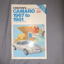 Chilton's Repair & Tune-Up Guide: Camaro 1967-1981 — listing 5