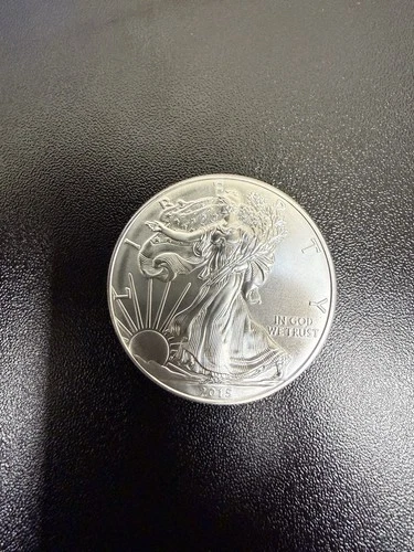 2015 American Silver Eagle Uncirculated Bullion $1 Coin 1 Ounce