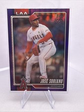 2026 Topps MLB Series 1 #319 Jose Soriano Purple Rainbow Foil /250
