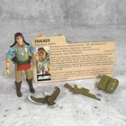 Vintage GI Joe Spirit Action Figure Complete w File Card 1984 Unbroken Talons