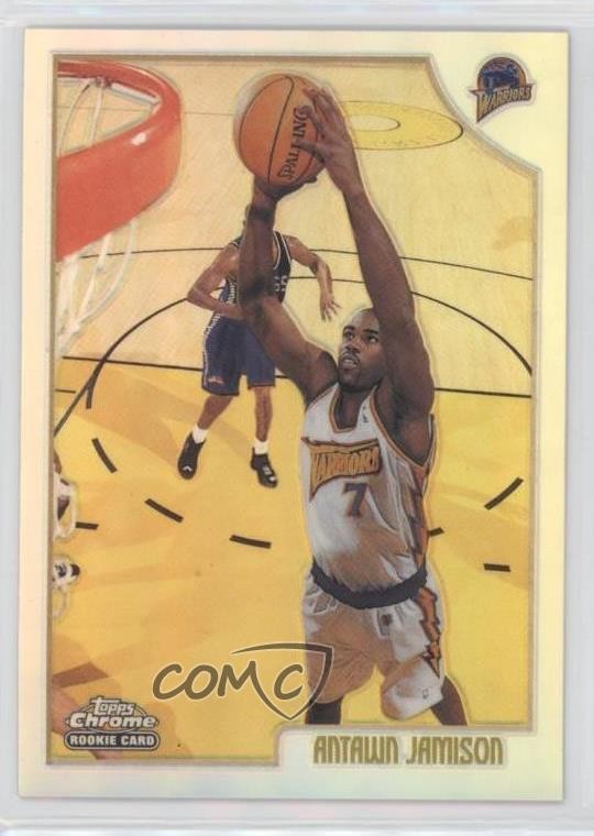 1998-99 Topps Chrome Refractor Antawn Jamison #143 0c6