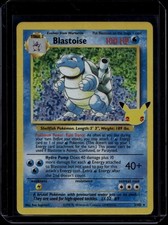 Pokemon TCG Blastoise 2/102 Celebrations Classic Collection NM