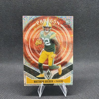 2025 Panini Phoenix - Contours Matthew Golden #12 Silver Mojo /75 (RC)