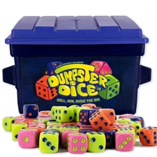 Big Discoveries Dumpster Dice - Fast-Paced Family Dice Game | Fun 4-Player Bo...