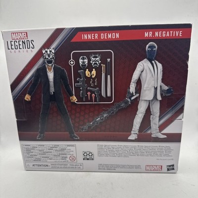 Marvel Legends Spider-Man Inner Demon and Mr. Negative Gamerverse
