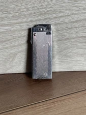 VTG Thorens Switzerland Fab Suisse Swiss Silver Chrome Cigarette Lighter READ