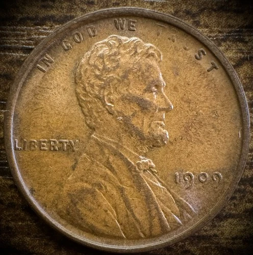 1909-P Lincoln Wheat Cent AU