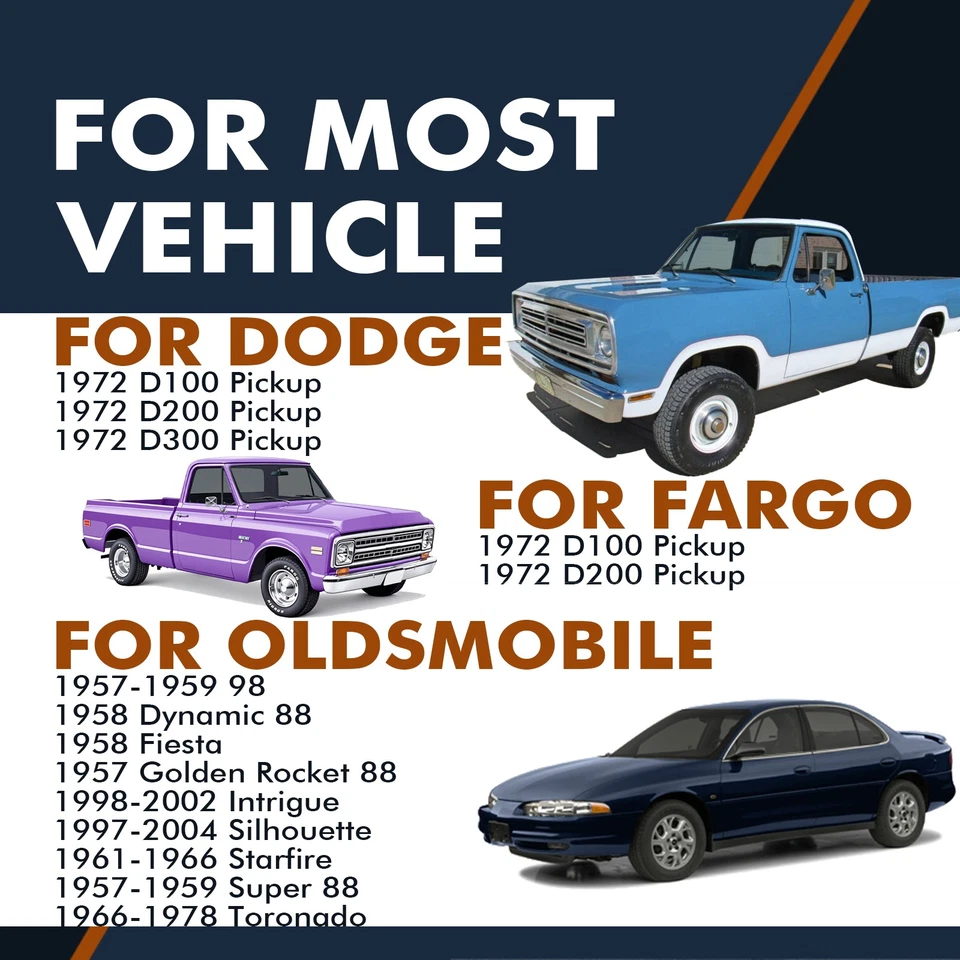 Par de 2 eslabones de barra estabilizadora delantera para camioneta Dodge D100 1972 Foto 2 de 4