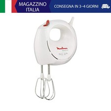 Moulinex Easy Max ABM11A Easymax Sbattitore A 2 velocità con 2 Set di Fruste, Mo