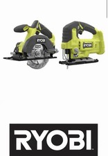 RYOBI 18V 2-Tool Combo Kit w 5-1/2 in. Circular Saw and Jig Saw-PCL500525SB