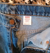 Vintage 1998 Levi's 517 Bootcut Jeans Mid Wash Denim W31 L32 True 90s Vintage-1