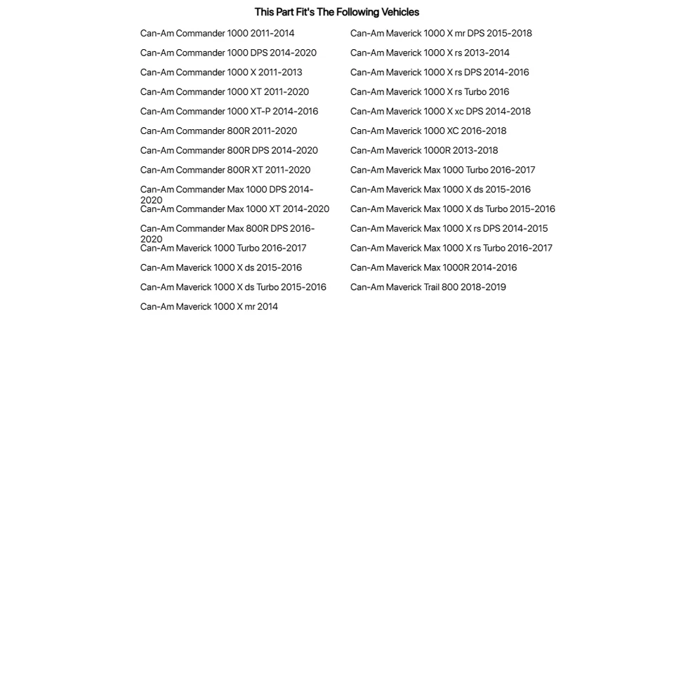 Kit de barra de luz LED Tusk V2 12" reta para Can-Am Commander Max 800R DPS 2016-20 - Imagem 2 de 3