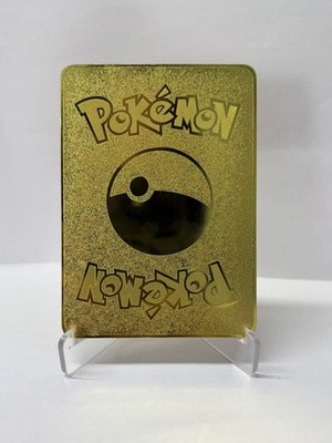 Super Fire-breathing Dragon PS183200 Gold Metal Pokmon Card-Collectible  Gift | eBay