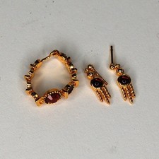 Franklin Mint Scarlett O'Hara Attendance in Shame Jewelry Set Bracelet 16" Doll