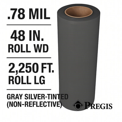 Pregis IntelliPack SmartFILM 48  x 2250  Silver Gray Protective Sheeting .78 mil