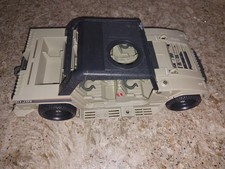 Vintage Hammer Humvee G.I. Joe 1989 Hasbro Action Figure Vehicle Incomplete