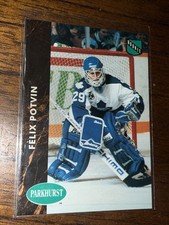 1991-92 Parkhurst - Felix Potvin #398 (RC) Toronto Maple Leafs