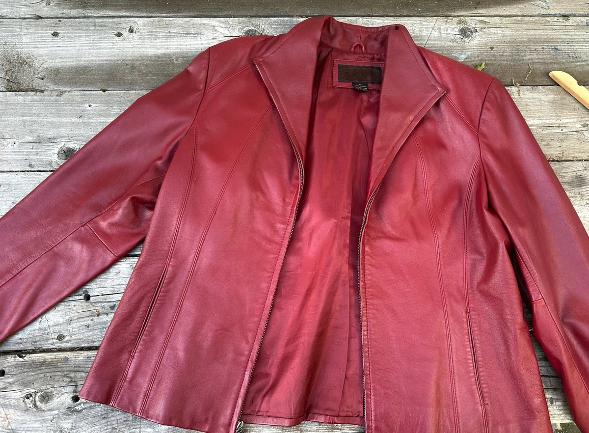 red leather jacket products for sale | eBay