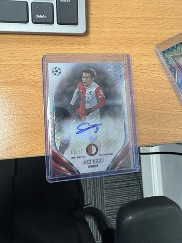 Ayase Ueda Feyenoord Auto /52 Topps Chrome UCC 23/24 Japan