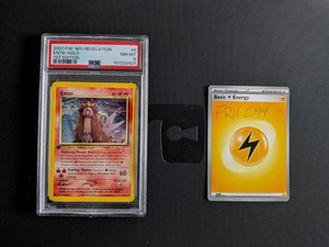 Pokémon TCG - Entei 6/64 1st Edition Holo - Neo Revelation PSA 8 Mint