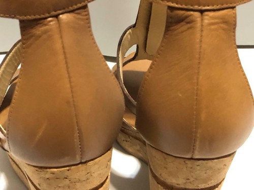 Jimmy Choo Zip Up Cinnamon Platform Heel Sandals size 41/US 11 new - Picture 5 of 6