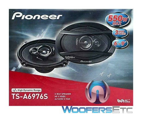 PIONEER TS-A6976S 6"x9" 550W 3-WAY LOUD MOTORCYCLE CAR AMPLIFIER SPEAKERS NEW - Picture 2 of 6