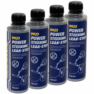 Servolenkung Öl Additiv 4 x 250 ml Lenkung Dichtung Verluststop Servoöl MANNOL