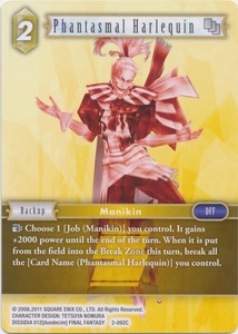 4x Phantasmal Harlequin - 2-092C - NM-Mint - Opus 2 - Final Fantasy TCG