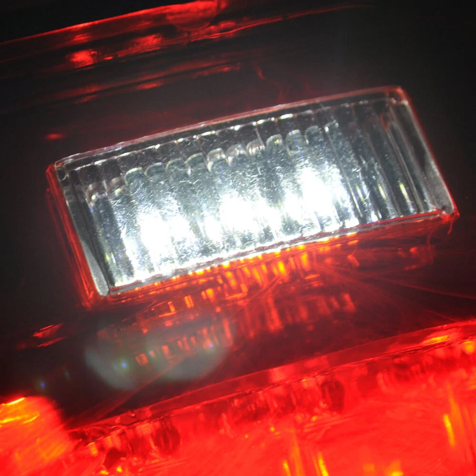 Luz trasera LED de humo para motocicleta lámpara de freno para Harley Touring Road Glide Foto 3 de 4