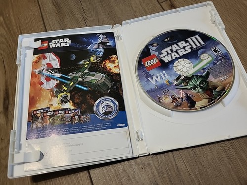Lego Star Wars III: The Clone Wars (Nintendo Wii, 2011) - Picture 2 of 2