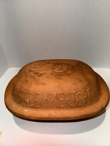 Vtg. Scheurich-Keramik Lg. Clay Roaster Baking Dish #839 W.Germany VG Cond. - Picture 9 of 12